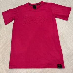 🦅 Barbie X Ugly Dukling Pink T-Shirt Dress